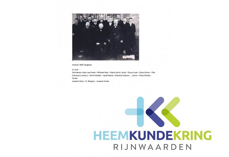 Herwen 1907 Zangkoor